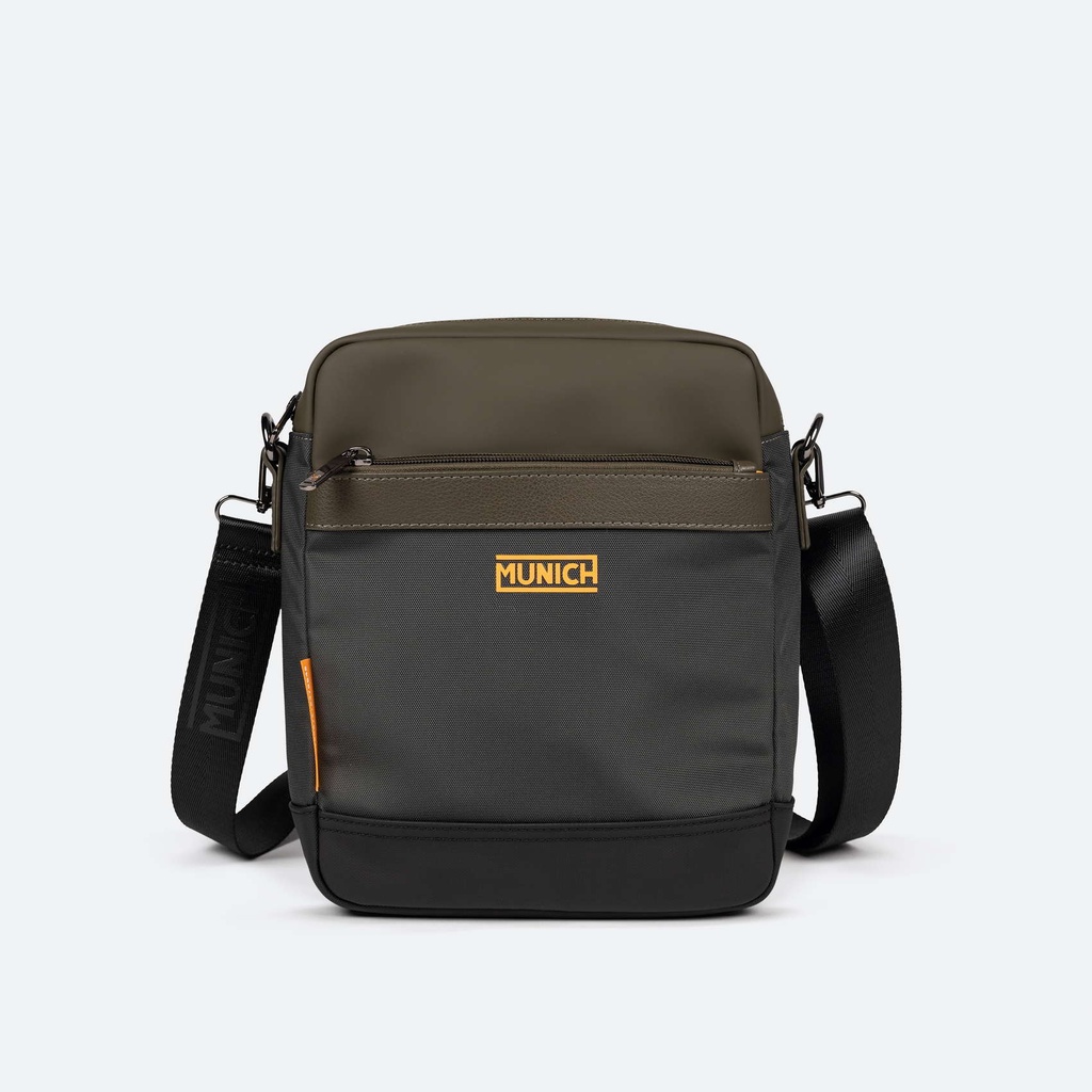 Bandolera Kaki de Alta Resistencia con Bolsillo Frontal JUNGLE CROSSBODY
