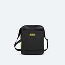 Bandolera Negra Super Ligera con DiseÃ±o Estilizado JUNGLE CROSSBODY SLIM
