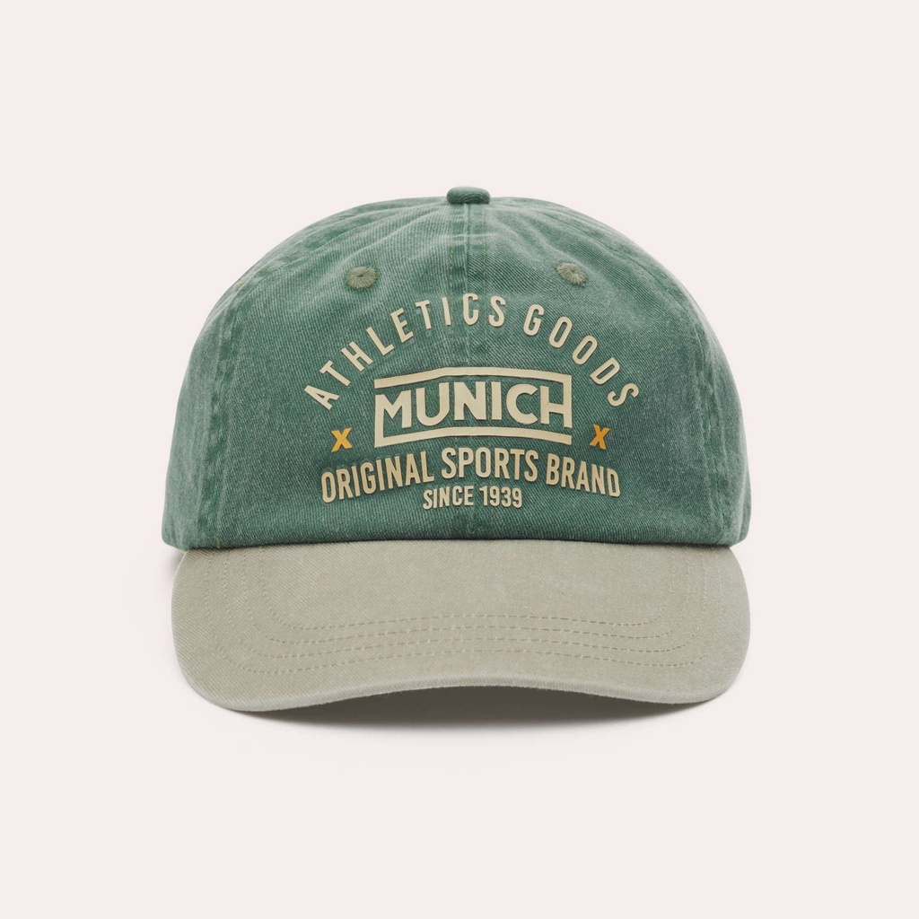 2507505 Gorra MUNICH athletics lifestyle de algodón caqui