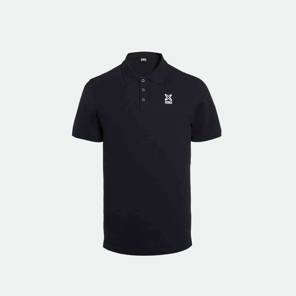 Polo MUNICH de algodón negro