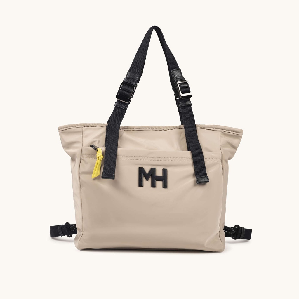 Bolso Shopper Convertible en Mochila ZONE SHOPPER BACKPACK C/TAUPE