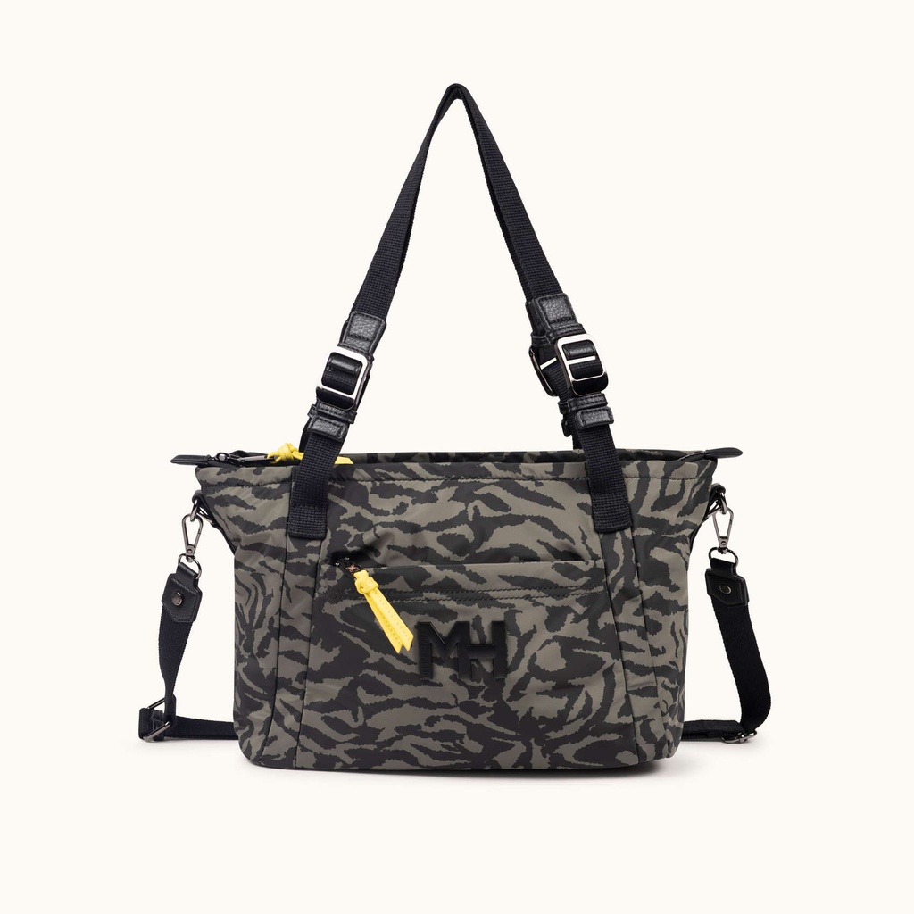 Bolso Tote Compacto Convertible Tiger ZONE CROSSBODY TOTE C/PRINT TIGER KHAKI
