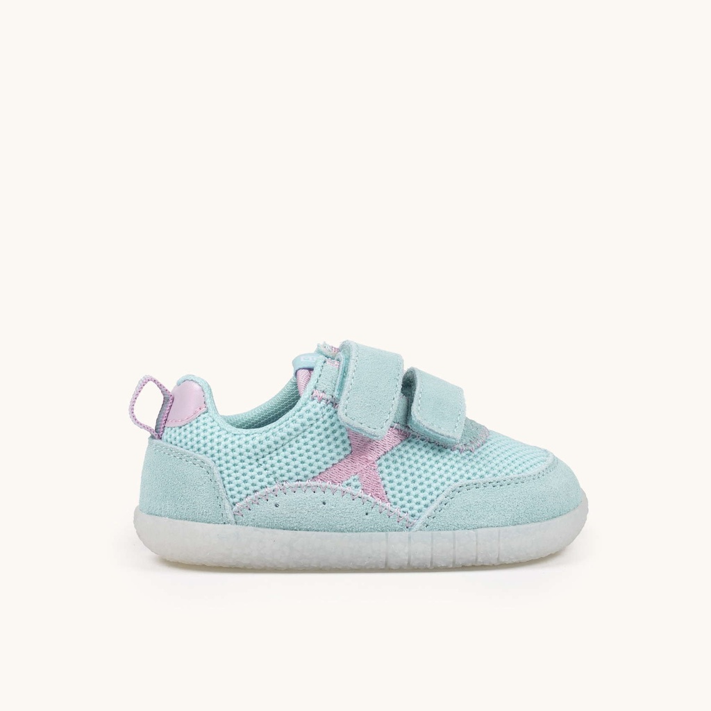 [8028022-28] MUNICH BABY KODA W 22 Zapatillas Infantiles de Malla y Serraje con Doble Velcro (28)