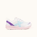 MUNICH FUN KID 09 Zapatilla Infantil Deportiva Blanca con Detalles Pastel