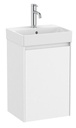 Conjunto Unik Ona (mueble base c/1 puerta y lavabo de FINECERAMIC) 400x320x645 mm, blanco mate, (A851677509)