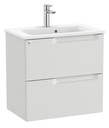 Conjunto Aleyda Unik (mueble base compacto c/2 cajones y lavabo) 605x380x565 mm, gris piedra, (A851810514)