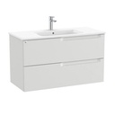 Conjunto Aleyda Unik (mueble base c/2 cajones y lavabo centrado) 1005x460x565 mm, gris piedra, (A851819514)