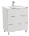Conjunto Aleyda Unik (mueble base c/3 cajones y lavabo) 705x460x740 mm, gris piedra, (A851822514)