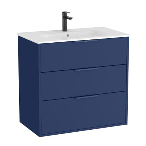 Conjunto Unik Optica (mueble base c/3 cajones y lavabo), 805x455x755 mm, azul acero, (A852457551)