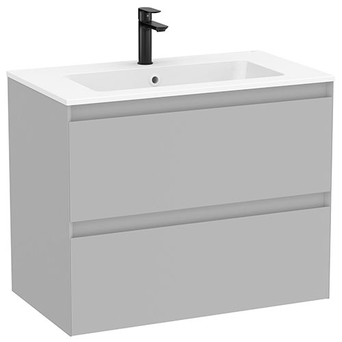 [PROCA852486530] Conjunto Unik Tenue (mueble base c/2 cajones y lavabo) 800x460x650 mm, perla (A852486530)