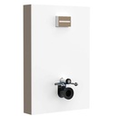 Pack Duplo Delta con módulo inodoro, 800x180x1200 mm, blanco mate, (A852611509)