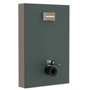 Pack Duplo Delta con módulo inodoro, 800x180x1200 mm, verde mate, (A852611513)
