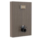 Pack Duplo Delta con módulo inodoro, 800x180x1200 mm, roble oscuro, (A852611537)