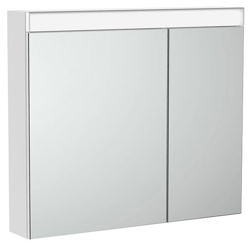 Armario-espejo Eidos con iluminación integrada, 800x146x700 mm, (A857379472)
