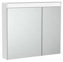 Armario-espejo Eidos con iluminación integrada, 800x146x700 mm, (A857379472)