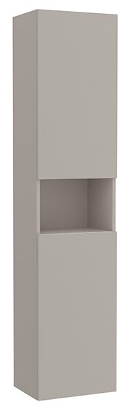 [PROCA857636510] Módulo columna Ona/Delta con repisa abierta, 400x300x1750 mm, gris mate, (A857636510)