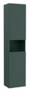 Módulo columna Ona/Delta con repisa abierta, 400x300x1750 mm, verde mate, (A857636513)
