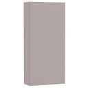 Armario alto Ona/Delta/Tura c/1 puerta, 350x150x750 mm, gris noble claro, (A857637559)