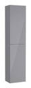 Columna c/2 puertas Extra/Extra (DIY), 350x250x1500 mm, gris brillo, (A857702516)