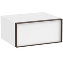 Mueble auxiliar Inspira c/1 cajón, 585x485x280 mm, blanco mate, (A857852509)