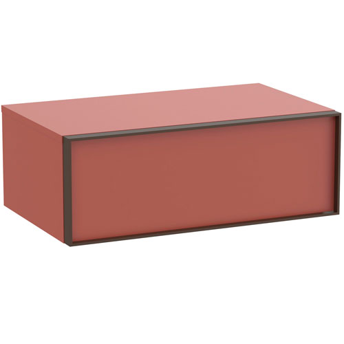 Mueble auxiliar Inspira c/1 cajón, 785x485x280 mm, terracota, (A857853552)