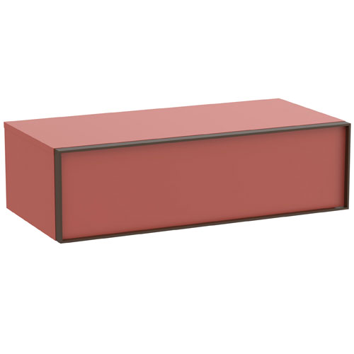 Mueble auxiliar Inspira c/1 cajón, 985x485x280 mm, terracota, (A857854552)