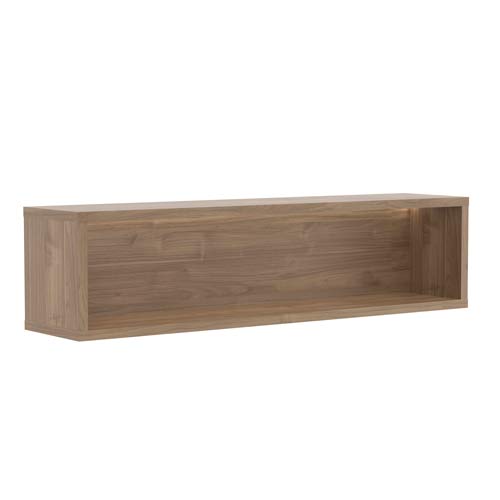 [PROCA858169517] Estante abierto Delta con luz, 800x180x200 mm, nogal, (A858169517)