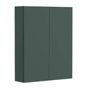 Armario alto Delta c/2 puertas, 600x180x750 mm, verde mate, (A858170513)