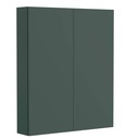 Armario alto Delta c/2 puertas, 800x180x950 mm, verde mate, (A858173513)