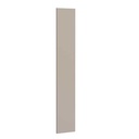 Tapa lateral Delta, 180x16x1400 mm, gris arena, (A858177510)