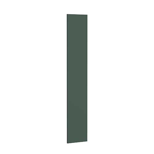 Tapa lateral Delta, 180x16x1400 mm, verde mate, (A858177513)