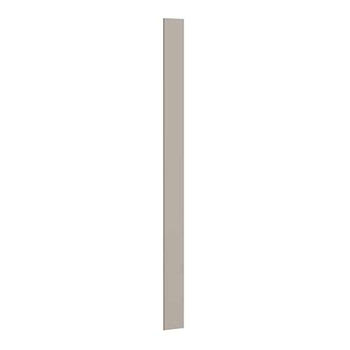 Tapa lateral Delta, 180x16x2350 mm, gris arena, (A858178510)
