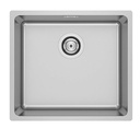 Fregadero Roma (ks) de 1 cubeta de acero inoxidable, 450x400x200 mm, (A870P10450)