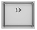 Fregadero Roma (ks) de 1 cubeta de acero inoxidable, 500x400x200 mm, (A870P10500)
