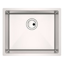 Fregadero Praga de 1 cubeta de acero inoxidable, 500x400x200 mm, (A871501D01)