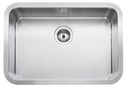 Fregadero Berlin de 1 cubeta de acero inoxidable, 760x460x184 mm, (A871701B00)
