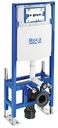 Bastidor Duplo One c/cist. autop. doble desc. p/in. susp. codo Ø90/110, 475x200x1120mm (A890077020)