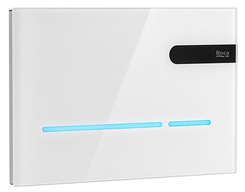 [PROCA890104009] Placa accionamiento electrónica Duplo One cristal, desc. dual e ilum. col. config., 252x200x162 mm, (A890104009)