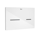 Placa accionamiento electrónica Duplo One, descarga dual Touchless, 252x12x162 mm, blanco, (A890104319)
