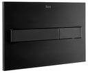 Placa accionamiento Duplo One, descarga dual, 250x180x160 mm, negro mate, (A890188206)