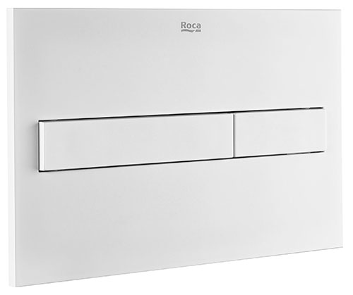 [PROCA890188207] Placa accionamiento Duplo One, descarga dual, 250x180x160 mm, blanco mate, (A890188207)