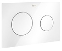 Placa accionamiento Duplo One, descarga dual, 250x180x160 mm, blanco, (A890189000)