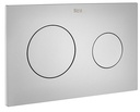 Placa accionamiento Duplo One, descarga dual, 250x180x160 mm, lacado gris, (A890189002)
