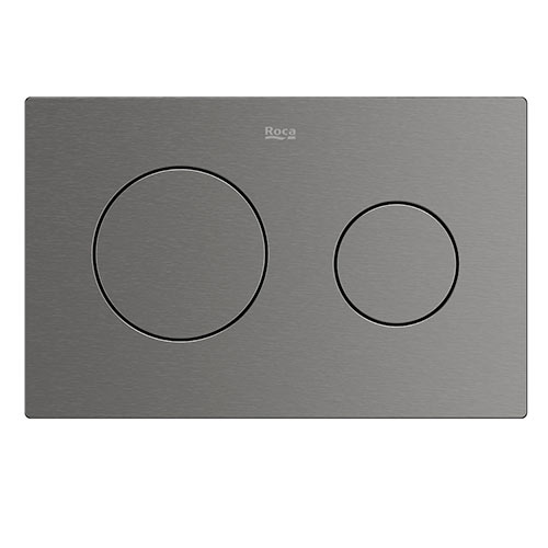 [PROCA8901890GM] Placa accionamiento PL10 DUAL (ONE) Duplo One, descarga dual, 254x10x164 mm, grafito cepillado, (A8901890GM)