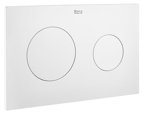 [PROCA890189207] Placa accionamiento Duplo One, descarga dual, 250x180x160 mm, blanco mate, (A890189207)
