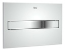 Placa accionamiento Duplo One/Slendra, descarga dual, 250x180x160 mm, chrome, (A890196001)