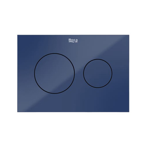 [PROCA8902233P0] Placa accionamiento Duplo S, descarga dual, 170x230x65 mm, azul cobalto (A8902233P0)