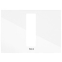 Panel Duplo S frontal para combinar con pulsadores PS4, 202x202x145 mm, blanco, (A890521300)