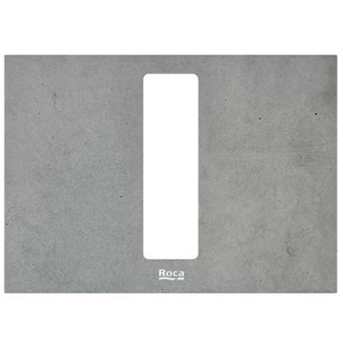 Panel Duplo S frontal para combinar con pulsadores PS4, 202x145x145 mm, hormigón, (A8905213CC)