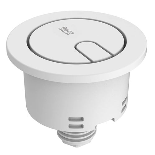 [PROCAH00112B0R] Doble pulsador para mecanismo de descarga plus D8 Ø48 mm Mechanisms, 155x110x40 mm, blanco mate (AH00112B0R)